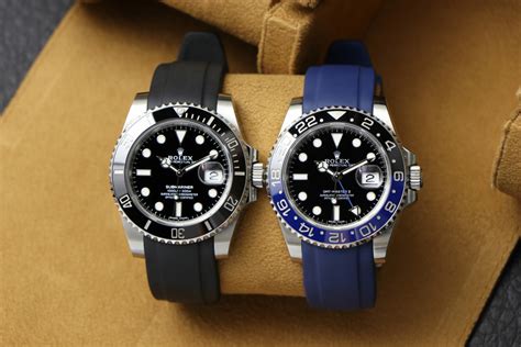 rolex submariner watch strap for sale|rolex submariner with rubber strap.